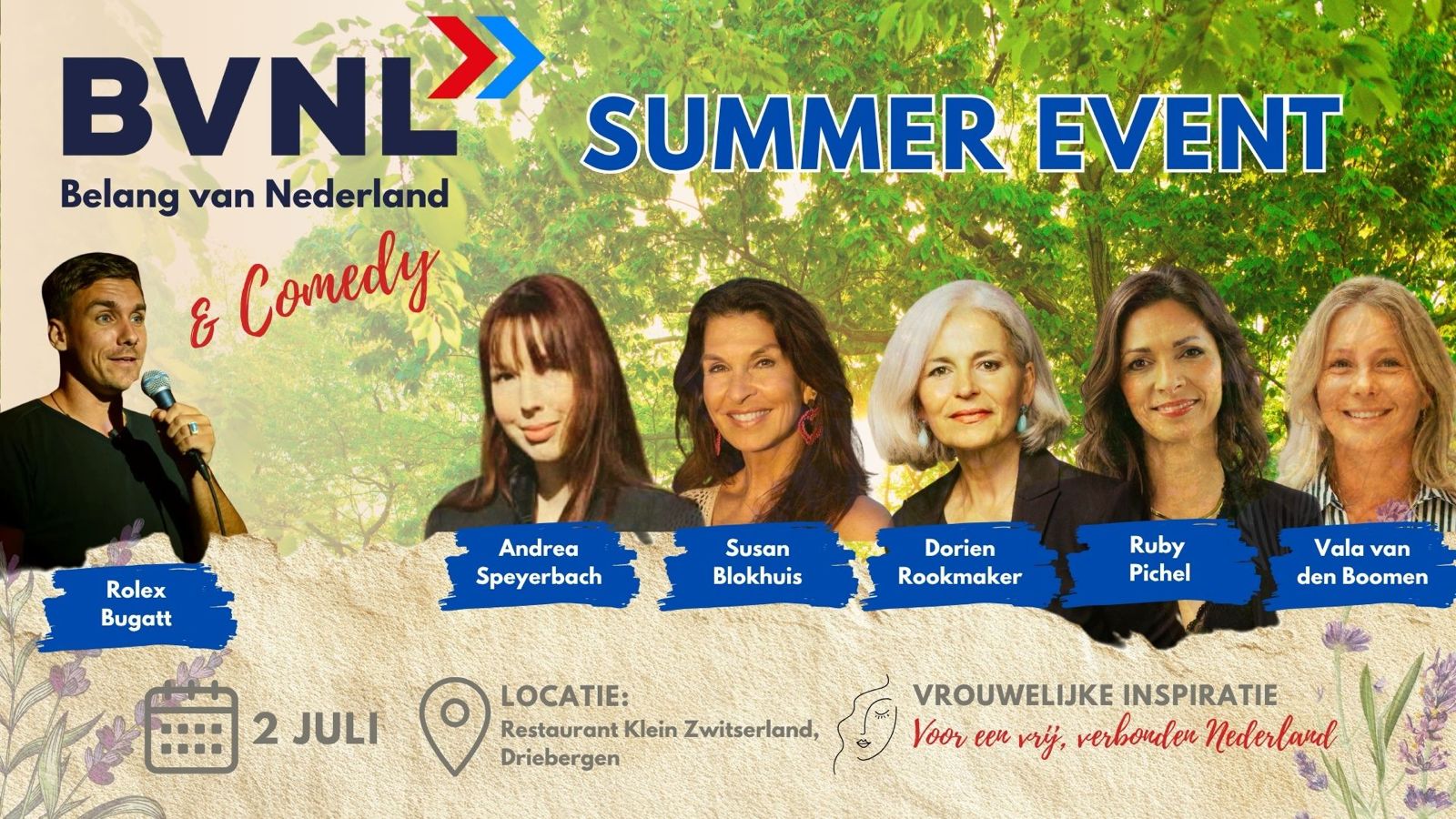 BVNL Summer Event 2026